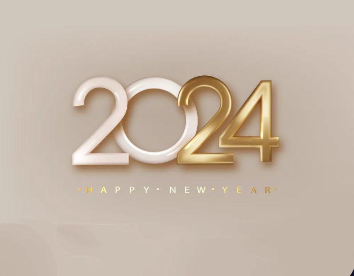 New Year Greetings : 2024