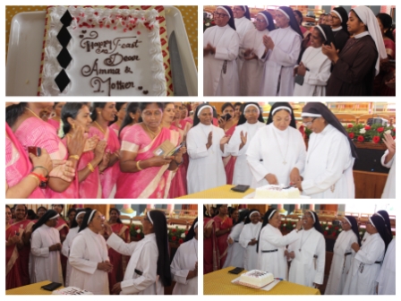 Celebration of the Feast Of Mother Provincial and Manager :