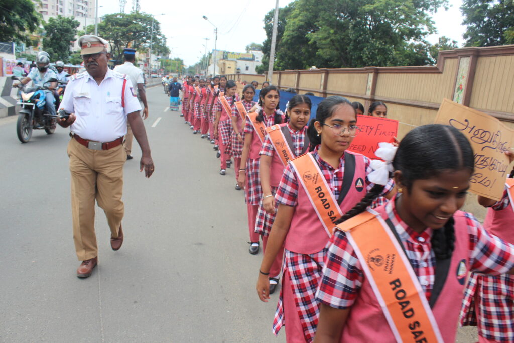 Road Safety Awareness Rally by RSP Students :