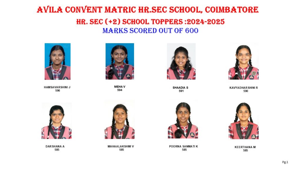 HSE +2 BOARD EXAMINATION RESULTS : 2024-2025.