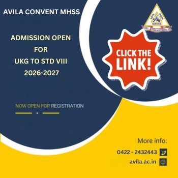 UKG to STD VIII  REGISTRATION : 2026-2027